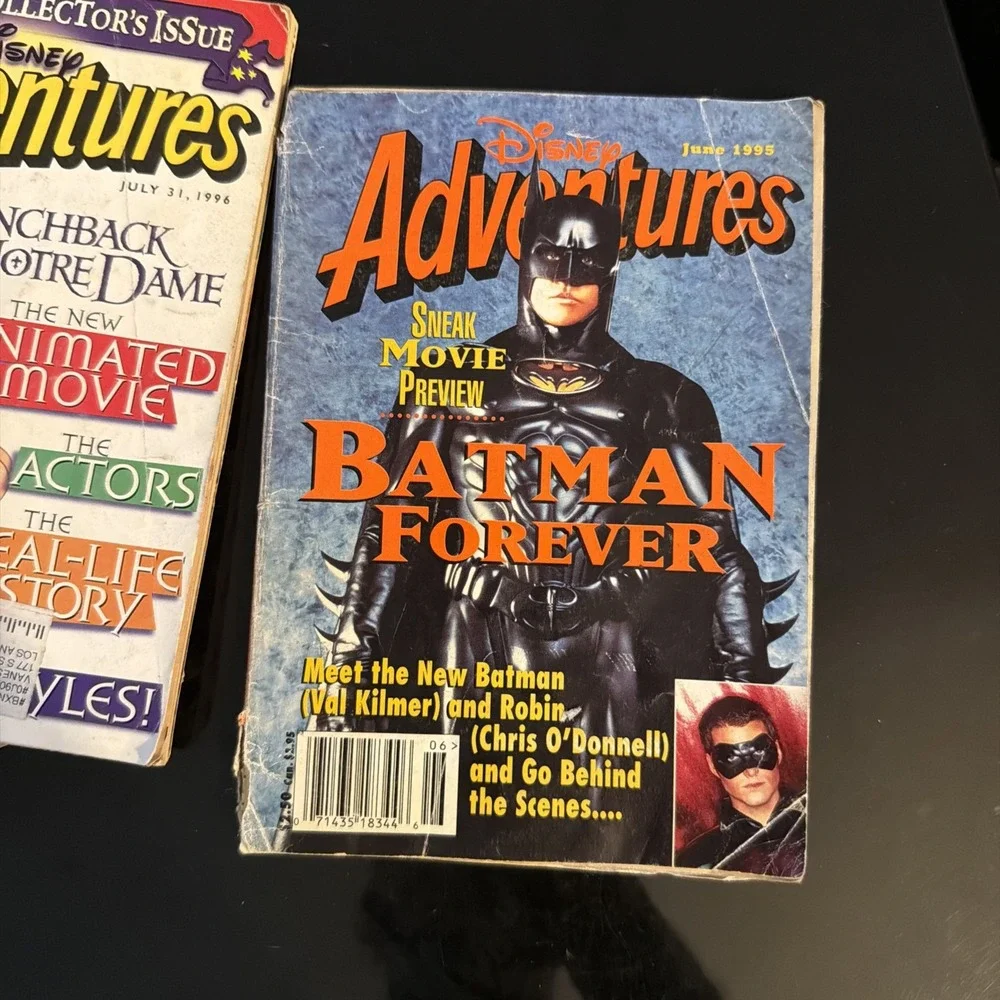 The Disney Adventures Magazines Lot 1995-1996 Lot Of 5